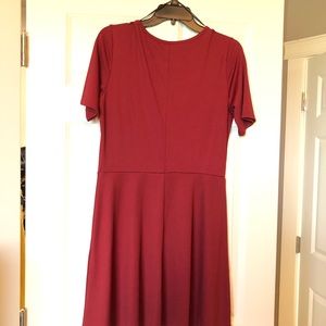NWT H&M Divided Burgundy Dress Size 12